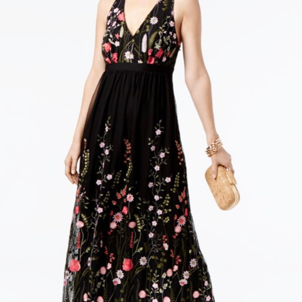 INC International Concepts Embroidered Maxi Dress, Rarely worn; Size XL